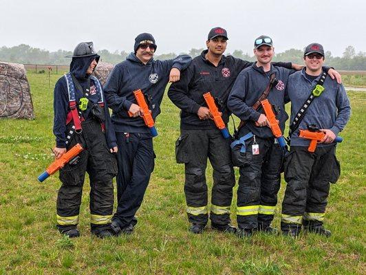 EMS Playing Laser Tag