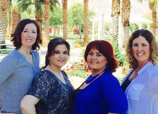 Our chamber team! Anne, Dawn, Rebecca and Jenifer