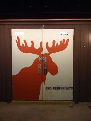 Entrance to the lodge