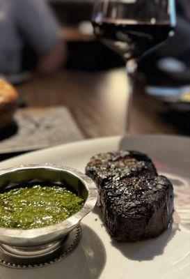 Filet with Chimichurri