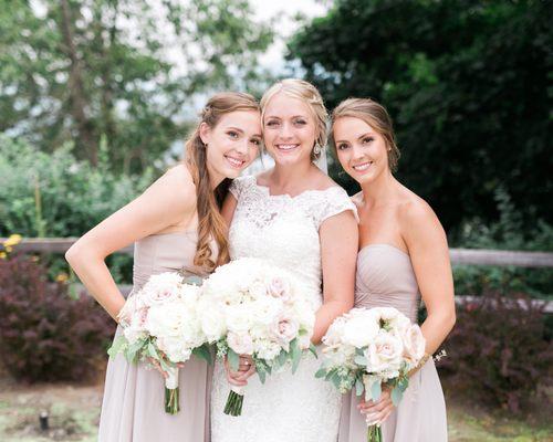 Simply sensational smiles on display for the big day!