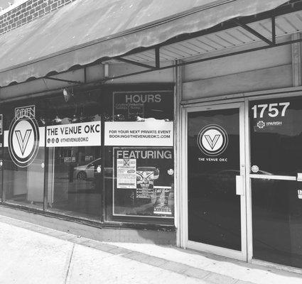 Entrance of The Venue OKC