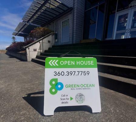 New open house signs!