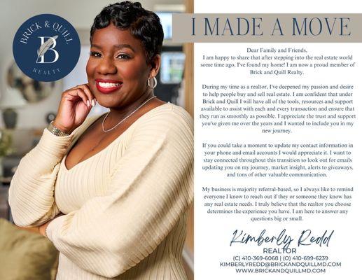 Kimberly Redd - Brick and Quill Realty