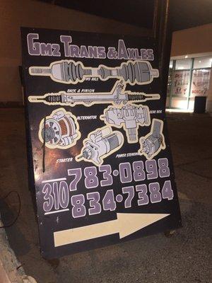 If you see this sign, steer away from it. Far far away.