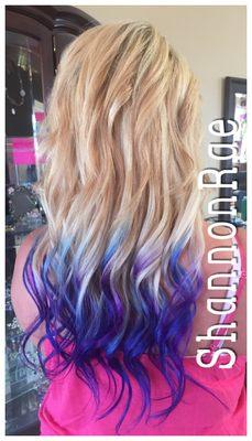 Fashion color ombré