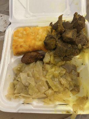 Curry Goat Platter Curry Goat