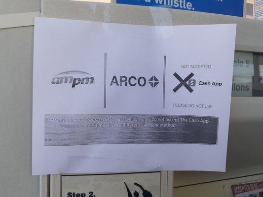 This was the BS sign that up all of a sudden showed up like I said CMA