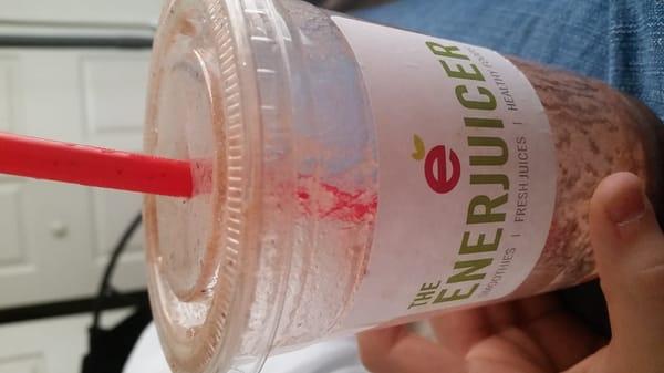 Garden state smoothie about demolished.