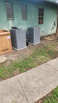 New install condensers