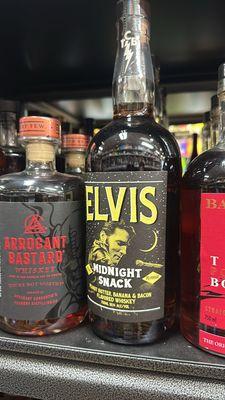 Elvis midnight snack whiskey