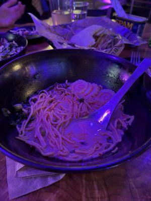 Tonkatsu ramen, very bland and mushy noodles