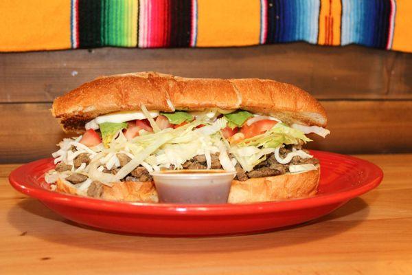 Tortas steak or chicken yummy