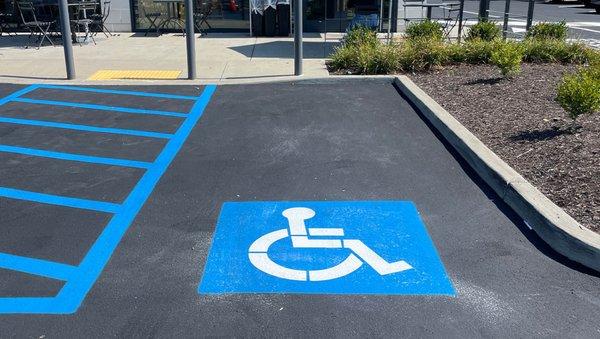 ADA Painting for Chipotle in Moon Township, PA