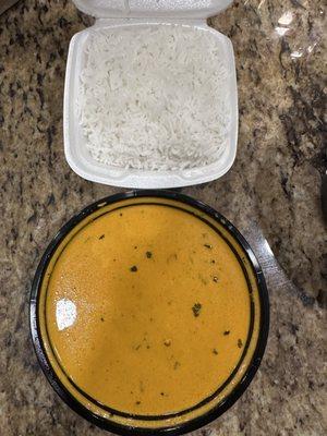 Chicken Tikka Masala & Rice