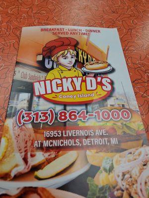 Nicky D's Coney Island