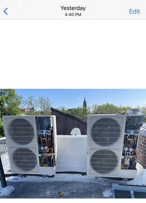AC installation/ NY/ HVAC repair/ HVAC maintenance/  DUBO HVAC/ Ductwork / Mitsubishi electric City Multi