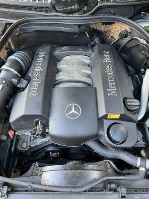 Mercedes engine
