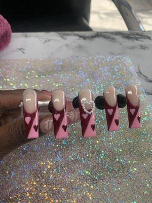 Custom bday press ons!