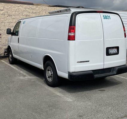 Our Mobile Car Wash Van- what to look for when we arrive to detail your car.