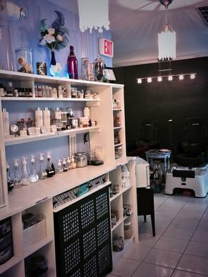 The Skin Bar. Products made fresh on site for a unique custom spa experience