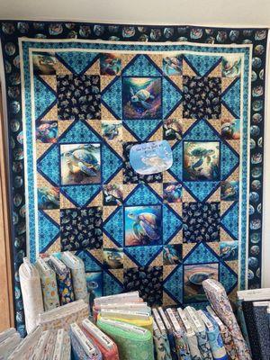 Sea Turtle Quilt Kit