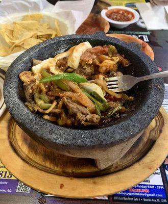 Mixed fajitas.