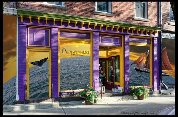 Periwinkles At Rhinebeck