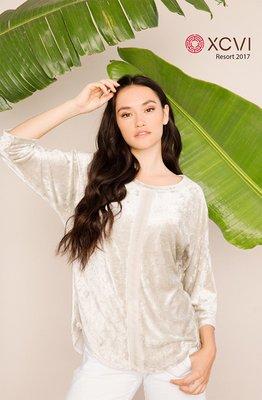 Dona Top in Cold Wash Sand