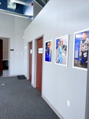 Clinic space entrance