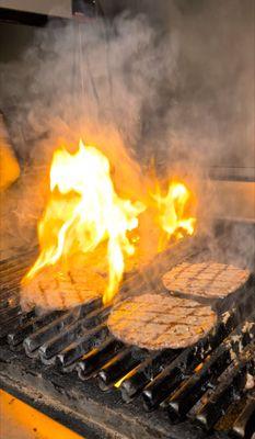 Olympic Flame Burgers