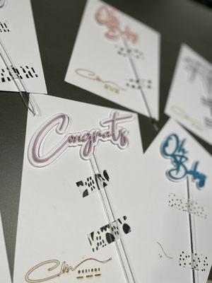 We can make your custom cake topper