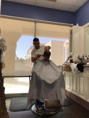 Gilbert doing his thing!