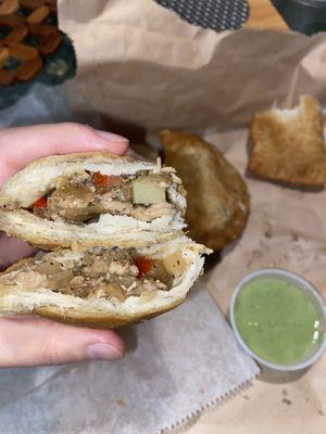 Fried Chicken Empanada (Empanada Frita de Chicken)