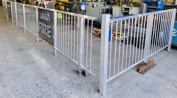 Railings fabricated, powder coated, transported and installed
ONE STOP SHOP