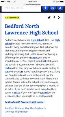 Bedford-North Lawrence High