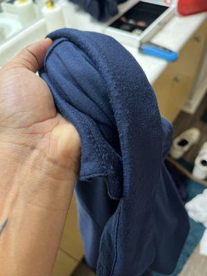 Damaged and Shrunken Clothes