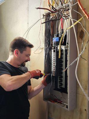 Yes, we can upgrade your panel and get all those wires connected perfectly.