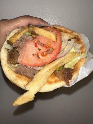 Lamb Gyro Sandwich