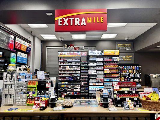 Porterville's cleanest and best-stocked convenience stop--only at ExtraMile on Henderson Ave.
