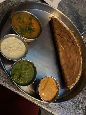 Cheese dosa