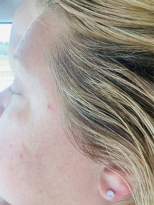 hydrojelly mask in my hair