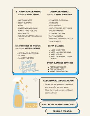 Home Cleaning Service By Natalie