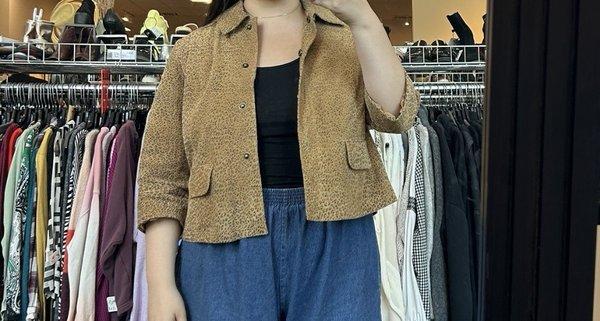 100% genuine leather jacket for $15 !!!