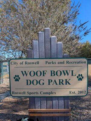 Woof Bowl Dog Park
