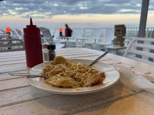 Shrimp Parmesan Seafood Pasta
