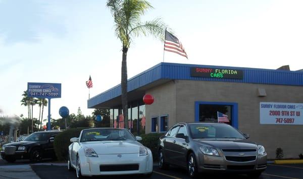 Stop in and visit our beautiful showroom and hundreds of vehicles at 2000 9th Street West in Bradenton used cars