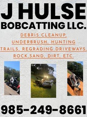 J Hulse Bobcatting