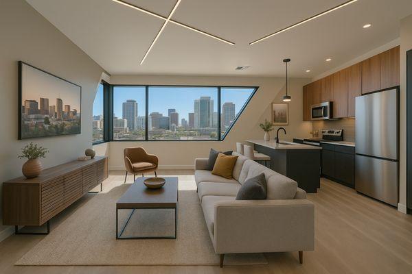 Rainbow Road Living Room