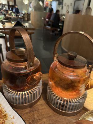 Black tea and Rose Tea